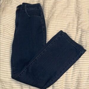 The Fine Print Straight Leg Jeans